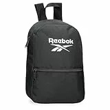 Reebok Ashland Mochila pequeña Negro 25x35x11,5 cms Poliéster 10,06L by Joumma Bags, Talla única