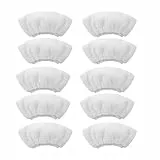 Juego de 10 Paños de Repuesto para Limpiadores a Vapor, Paño de Microfibra para Vaporeta, Almohadillas de Repuesto para Limpiador Vapor SC1 SC2 SC3 SC4 SC5 SV7, Accesorios para Mopas de Microfibra