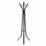 Amazon Basics Perchero de metal con pedestal, negro