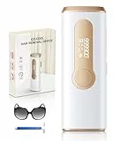 Haarlosy Depiladora Luz Pulsada de Hielo, 999,900 Flashes IPL Láser Depilacion Definitiva, 2 Modos 9 Niveles Energía Depiladora Eléctrica para Hombres/Mujeres/Cara/Cuerpo/Jersey/Axilas