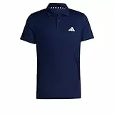adidas Hombre Train Essentials Training Polo Shirt, Dark Blue/White, XL