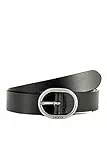 Levi's Hermosilla, Cinturón Mujer, Negro (Regular Black), 60