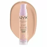 NYX Professional Makeup Bare With Me Serum Corrector, Natural, Cobertura Media, Vainilla, 9,6ml