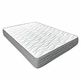 Duérmete Online - Colchón 105 x 180 Viscoelástico Frida con Cara Invierno/Verano, Ergonómico, Confort y Dureza Óptimos, Higiénico y Transpirable, Grosor 21cm