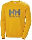 Helly Hansen Sudadera con Logotipo HH para Hombre, Amarillo, S