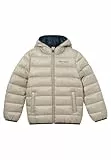 Champion Legacy Boys Chaqueta, Beige, L para Niños