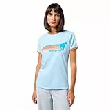 Wrangler Ringer tee Camiseta, Dream Blue, S Mujeres