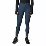 Columbia Women's Move Legging, Yoga Pants Leggings, Nocturnal Heather, L/R