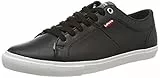 Levi's Woods, Zapatillas Hombre, Negro (Regular Black), 43 Eu