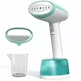 AROEVE Plancha Vertical Vapor, 1500W Plancha de Vapor portátil, Capacidad de 365ml, 2 Modos, Lista en 25s, Flujo Vapor 30g/min, Eliminador de Arrugas Compacto y Portátil para el Hogar, Oficina, Viajes