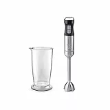 Ufesa BP4750 Vario 1400 Titanium XL Batidora de Mano, 1400 W, 4 Cuchillas de Titanio, Pie XL, 20 Velocidades + Turbo, Diseño Ergonómico y Anti Salpicaduras, Vaso Medidor Incl., Sin BPA