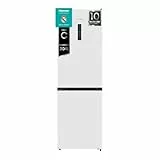 Hisense RB390N4BWC - Frigorífico Combi No Frost, Eficiente Clase C, Capacidad 304 L, Multi-air Flow, Micro Vents Cooling, Congelamiento Rápido, Total No Frost, Puerta Reversible, Color Blanco
