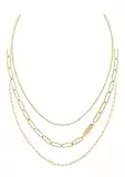 Calvin Klein Set de 3 Collares para Mujer Colección GIFT SET en Oro Amarillo - 35000433
