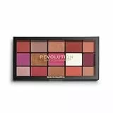 Makeup Revolution | Paleta de sombras de ojos Reloaded | Red Alert | 15 sombras | 16,5 g