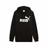PUMA ESS No. 1 Logo Hoodie FL, Sudaderas con Capucha Hombre, PUMA Black,