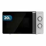 Cecotec Microondas ProClean 3010. 700 W, 20 L de capacidad, Revestimiento Ready2Clean, Tecnología 3DWave, Modo Descongelación, 6 Niveles de Potencia, Temporizador 30 mins