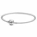 Pandora Icons Pulsera rígida de plata, 17