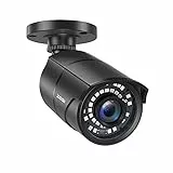 ZOSI 1080P 2MP Cámara de Vigilancia para CCTV DVR Kit de Cámara de Seguridad Exterior, Visión Nocturna, Salida TVI/CVI/AHD/CVBS