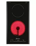 Balay - Placa vitrocerámica, 30 cm, Control Deslizante 17 niveles, Programación de tiempo de cocción, 2 zonas, Boost, 3EB730LQ