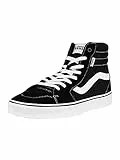 Vans Filmore Hi, Zapatillas para Hombre, (Suede/Canvas) black/white, 42 EU