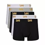 Lee Hombres Bañador Negro/Blanco/Gris Paquete de 5 Pequeño