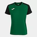 Joma Mujer Camiseta, Verde-Negro, XL