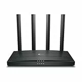 TP-Link Archer AX18 - AX1500 Router Wi-Fi 6, Doble Banda (5GHz 1201Mbps/2.4GHz 300Mbps), 4 Puertos Gigabit, MU-MIMO, WPA3, Cobertura Impulsada, Competible con Wi-Fi 5/4, Fácil Configuración