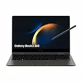 SAMSUNG Galaxy Book3 360 - Portátil convertible 13.3' WQXGA+ (Intel Core i5-1360P, 16GB RAM, 512GB SSD, Intel Iris Xe, Windows 11) Grafito - Teclado QWERTY español