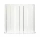HJM Emisor Térmico Cerámico Bajo Consumo MARNE 1500, Programación 24/7, Funciones Ahorro, Turbo Programable, 1500W, Blanco