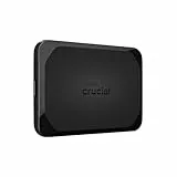 Crucial X10 Pro SSD 2TB Portátil, Lectura de hasta 2100 MB/s y Escritura de 2000 MB/s, PC y Mac, Resistente al Agua y al Polvo (IP55), Disco Duro Sólido Externo, USB-C 3.2 - CT2000X10PROSSD902