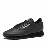 Reebok Classic Leather 001, Zapatillas de Deporte Unisex adulto, Cblack Cblack Pugry5, 44 EU