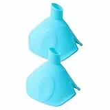 2Piezas Guantes de Cocina de Silicona Escaldado Resistentes Calor Manipular Ollas y Sartenes Protección Térmica Eficaz