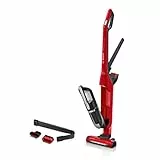 Bosch Serie | 4 Flexoo'o Gen 2 Aspirador Vertical sin Cable, 28 W, 0.4 litros, 82 Decibeles, 2 Velocidades, Rojo