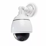 Nedis Camara de Seguridad Simulada Domo IP44 Blanco