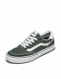 Vans Brooklyn LS, Zapatillas Hombre, Emu - Suede/Canvas Dried Kelp, 43 EU