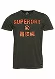 Superdry Vintage Corp Logo tee M1011475A Vintage Black L Hombre