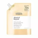 L’Oréal Professionnel, Champú Tratamiento Reconstructor para Pelo Seco y Dañado, Absolut Repair, Formato Refill 500ml