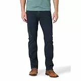 Wrangler Authentics Jeans Ajustados de Pierna Recta para Hombre, Zafiro Oscuro, 32W x 30L