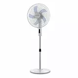 Orbegozo Ventilador de Pie SF 1240 45W Mando a Distancia 3 Velocidades Oscilante 40cm Altura Regulable