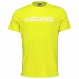 HEAD Camiseta Club Basic, Herren Camisa, Yellow, Medium Hombre