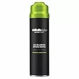 Gillette Labs Gel de Afeitar con Espuma Rápida, Refresca, Calmar y Protege Contra la Irritación de la Piel Durante el Afeitado, Fácil Aclarado, 198ml