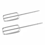 IMIKEYA 2 Piezas Accesorios Batidora Mano Varillas Acero Inoxidable Repuesto para Huevos y Masa Alta para Cocina Reutilizable