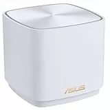 ASUS ZenFiWi XD5 1 Pack - Sistema WiFi 6 Mesh para Toda la casa AX3000 (Cobertura de hasta 464 m2 / más de 5 Habitaciones, Configuración Sencilla, Seguridad de Red, Controles parentales) Blanco