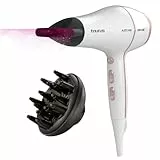 Taurus - Secador Alize 2400 Ionic Care | 2400W | Tecnología Iónica para Brillo | 3 Temperaturas y 2 Velocidades | Golpe de Aire Frío | Mango Ergonómico | Concentrador y Difusor