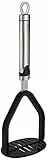 BERGNER Gizmo - Machacador de Patatas de 28cm - Fabricado en Acero Inoxidable y Nylon - Mango con detalle en color - Apto para Lavavajillas - Resistente a Golpes