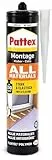 Pattex Pegamento para todos los materiales de montaje, blanco, PXA45