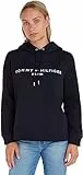 Tommy Hilfiger Hoodie Mujer Heritage con Capucha, Azul (Desert Sky), XL