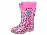 Lico 730035 Niñas Botas de Agua, Rosa (Pink/Rosa/Türkis Pink/Rosa/Türkis), 34 EU