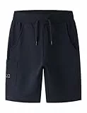 NAME IT Shorts Nkmvivasse Long Swe Pantalones Cortos UNB, Azul Marino, 116 para Niños