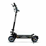 smartGyro Crossover Dual MAX LR - Patinete Eléctrico con 2 Motores de 48V (1000W), Batería 18000Ah, Autonomía 70Km, Ruedas Tubeless Dual Grip, Triple Suspension, Triple Frenada, App, Certificado DGT